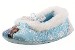 Disney's Frozen Toddler Girl's Blue Fleece Slippers Shoes