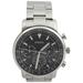 Fossil Men's FS5412 Silver Stainless Steel Chronograph Analog Watch
