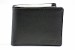 Giorgio Armani Men's 013 Saffiano Black Leather Bi-Fold Wallet
