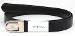 Giorgio Armani Men's Leather Black/Brown Reversible Belt Adjustable To Size 42