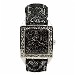 Guess Women's Classic Glamour U0050L1 Gunmetal Python Print Watch