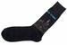 Hot Sox Men's New York Mid-Calf Black Trouser Socks Sz: 10-13 Fits Shoe 6-12.5