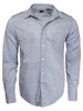 Hugo Boss Men's Slim Fit Marcello Blue Denim Kent Collar Button Down Shirt