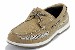 Island Surf Men's Fashion Lace Up Parchment Cod Boat Shoes