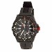 Isobrite by Armourlite Mens T100 ISO100 Black Analog Watch With Extra Nylon Band