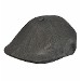 Kangol Coated Denim 504 Flat Cap Brown Hat