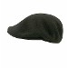 Kangol Wool 504 Black Flat Cap Hat