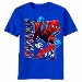 Marvel Spiderman Boy's 100% Cotton Thwip It Good Blue T-Shirt