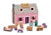 Melissa and Doug Fold & Go Mini Wooden Dollhouse Toy