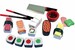 Melissa & Doug Wooden Play Food Sushi Slicing Play Set Toy Age 3+