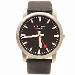 Mondaine Simply Elegant A638.30350.14SBB Black Genuine Leather Analog Watch