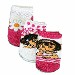 Nick Jr. Dora The Explorer Infant Girl's 3-Pair Assorted Safety Socks