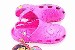 Nick Jr.'s Dora The Explorer Girl's Fuchsia Slip On Clog Sandals Shoes