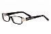 Nicole Miller Women's Eyeglasses Hester C02 Brown Full Rim Optical Frame 52mm