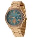 Nine2Five Women's Trinity ATRY08RGAZ Rose Gold/Blue/Crystal Round Analog Watch