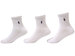 Polo Ralph Lauren Toddler Boy's White 6-Pack Crew Socks