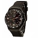 Pulsar Men's On The Go PT3403 Black Analog Chronograph Watch