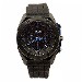 Pulsar Men's On The Go PT3519 Black Analog Chronograph Watch