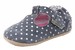 Robeez Mini Shoez Infant Girl's Silver Scarlett Fashion Suede Mary-Janes Shoes