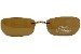 Silhouette Contrasti Clip On 5065 Polarized Brown