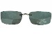 SILHOUETTE Mystero 5065 Polarized Gray Clip On