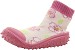 Skidders Infant Toddler Girl's Skidproof Slip On Hibiscus Toss Pink Shoes