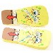 Spongebob Squarepants Boy's Bubble Yellow Flip Flop Sandals Shoes Sz: 2/3