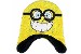 Spongebob Squarepants Yellow Knit Fleece Hat & Gloves Set Sz. 4-7