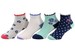 Stride Rite Toddler/Little/Big Girl's 4-Pairs Sweet Sonya Navy Socks