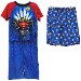 Superman Boys Blue 3-Piece Short Sleeve Pajama Sleepwear Set