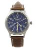 Timex Women's TW4B11100 Expedition Scout 36 Blue/Grey/Brown Analog Watch