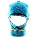 Von Zipper Men's Banana Smuggler Blue Beanie Mask Hat Headwear