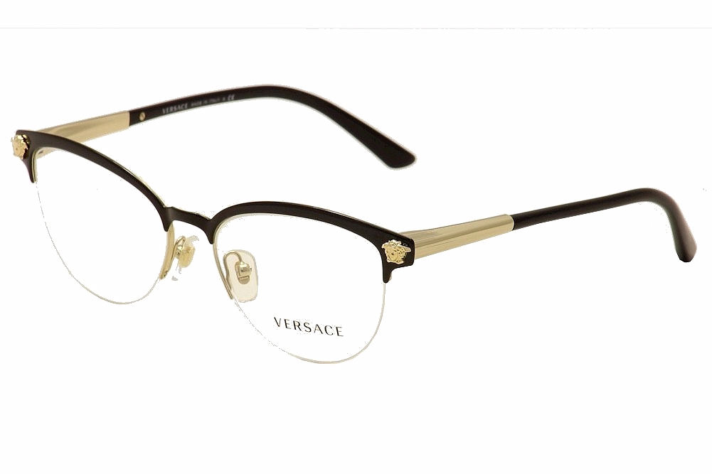 versace half frame glasses \u003e Up to 71 