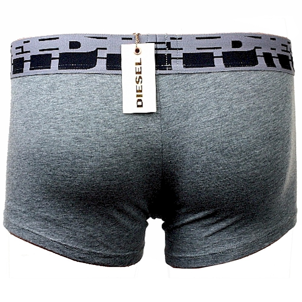 Diesel Umbx Rocco 3-pack Boxer Briefs In Blue Black
