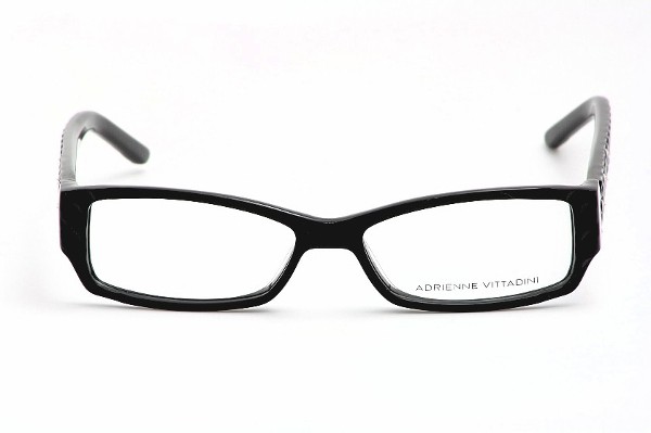  Adrienne Vittadini Eyeglasses AV1072 Black Optical Frame 