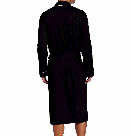  Boss By Hugo Boss Men's Kimono Black Robe 