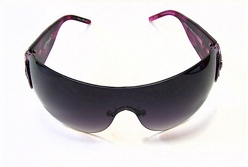  ED HARDY EHS024 Sunglasses Amethyst EHS-024 Vintage Tattoo Shades 