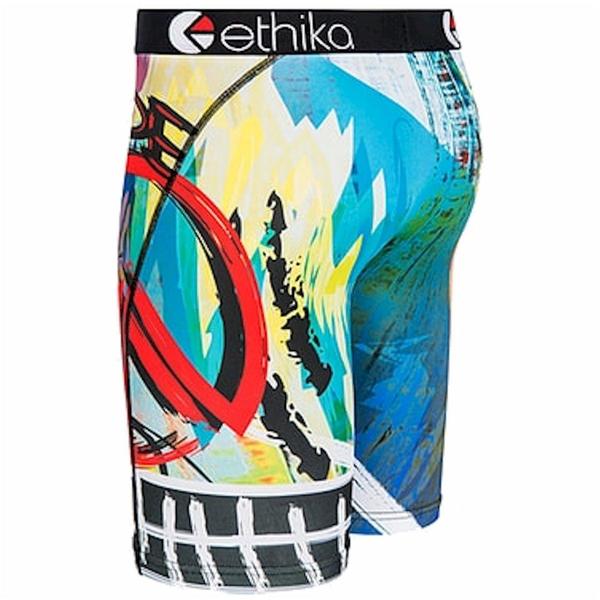 Ethika Men's The Staple Fit Ride Assorted Long Boxer Brief Underwear 