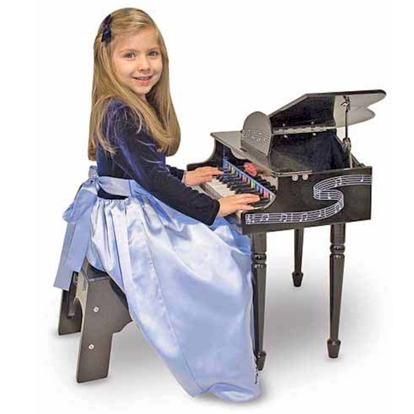 Melissa & Doug Grand Piano With Bench Musical Toy Age 4+ 