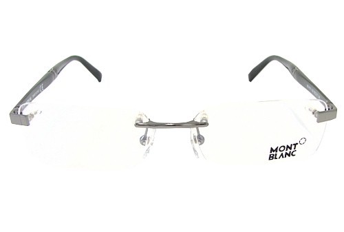  Mont Blanc Eyeglasses MB9101 MB/9101 Rimless Optical Frame 
