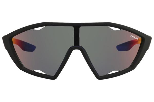 prada men's shield sunglasses