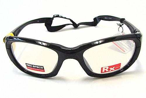  Rec Specs Maxx-20 Eyeglasses Shiny Black 4 Optical Frame 