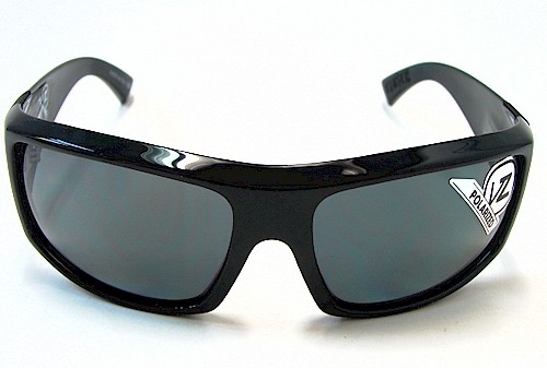  VONZIPPER Clutch Shiny Black Frame BPP Sunglasses 