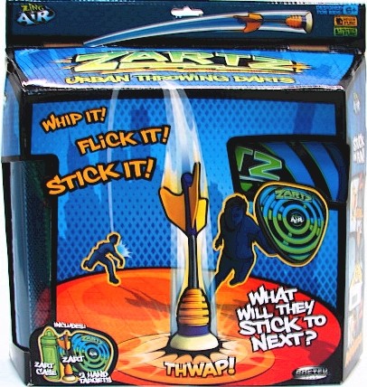 Zing Air Zartz Urban Throwing Darts Fun Pack Kids Toy 