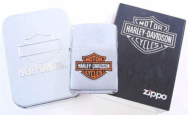  Zippo Harley Davidson HRLY-DVD Logo Lighter H252 