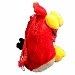 Angry Birds Girl's Red Plush Backpack Bag