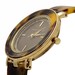 Anne Klein Women's AK/1972BMTO Tortoise/Gold Crystal Accent Analog Watch