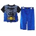 Batman Blue Pajama Toddler Boys 2 Piece Sleepwear Set