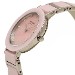 Bering Women's 11429-999 Ceramic Pink/Stainless Steel Silver Analog Watch