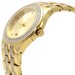 Bulova Men's 98B174 Gold Tone Crystal Stainless Steel Analog Watch